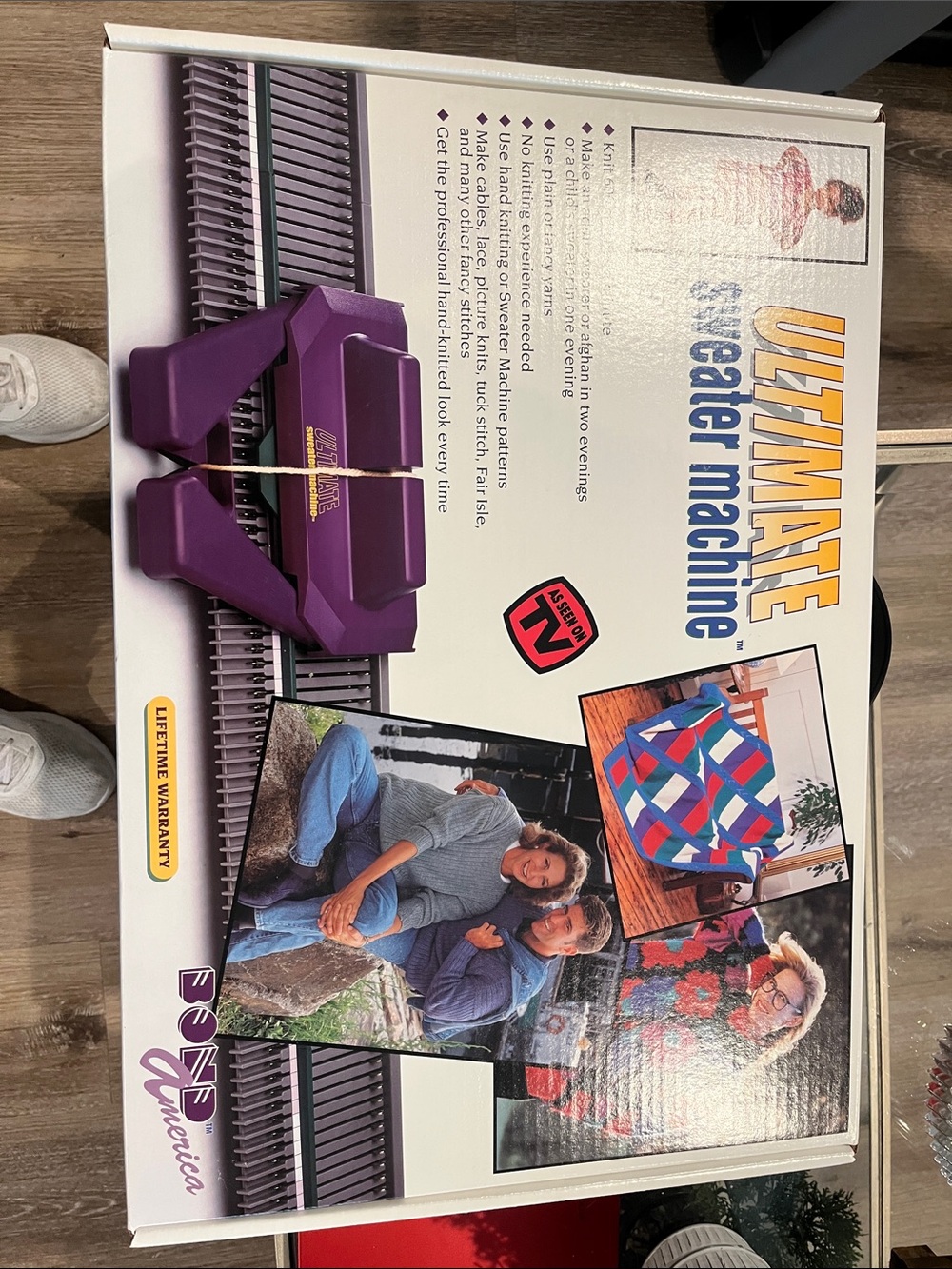 Ultimate Sweater Machine - Purple